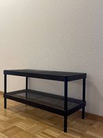Regal Schuhe stahl schwarz veredelt- Mackapär Ikea