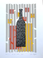 Artwine 3, Jürg Widmer, Siebdruck