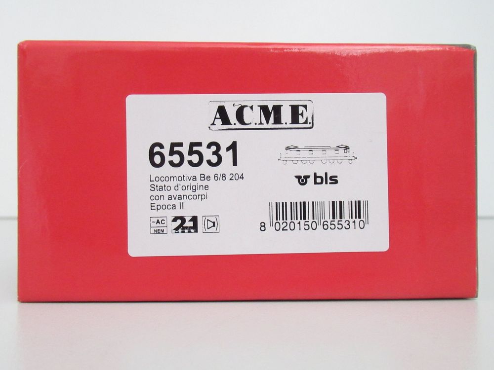 ACME 65531 BLS Be 6/8 204, AC Digital H0 (Neu und originalverpackt) in ...
