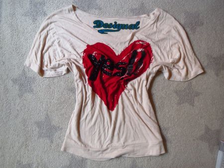 schönes DESIGUAL Damen Shirt Gr M