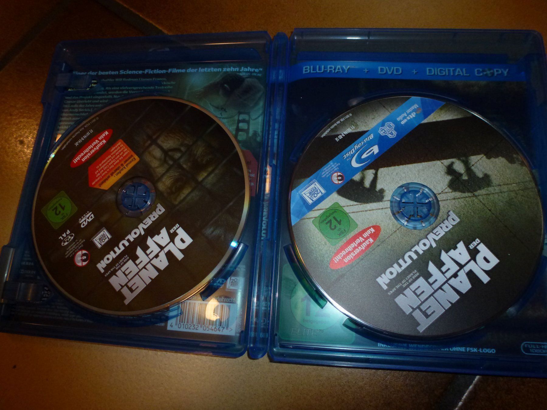 Alle DVDs: Planet der Affen - Prevolution BLU-RAY – Gebraucht aus Olten von Disc-Verkauf 1