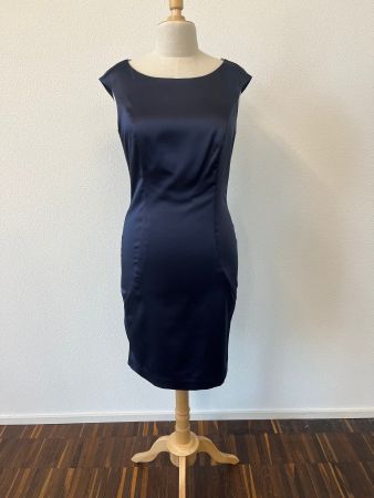 Cocktailkleid / Sommerkleid dunkelblau Gr. 42