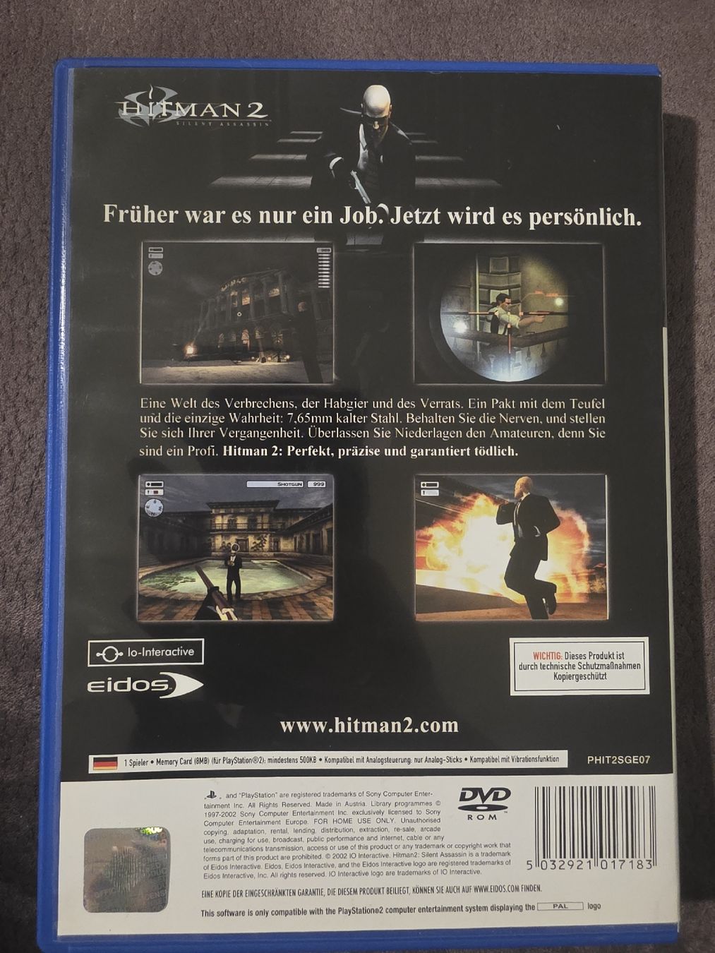 Sony Giochi: Hitman 2: Silent Assassin - PS2 - Top Zustand! – Usato da Olten venduto da ari_772n 2