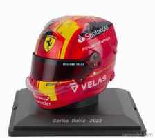 Carlos Sainz Ferrari Formel 1 Helm 1:5 - 2022 Spain GP