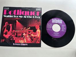 POTLIQUOR rare Waitin' for me at the river Single Blues 70's