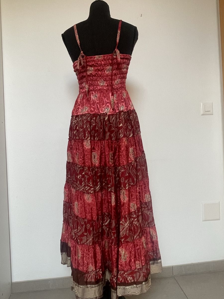 Gonne: Boho Midikleid / Maxirock mit Seide – Nuovo (secondo la descrizione) da Sigriswil venduto da ck56 1