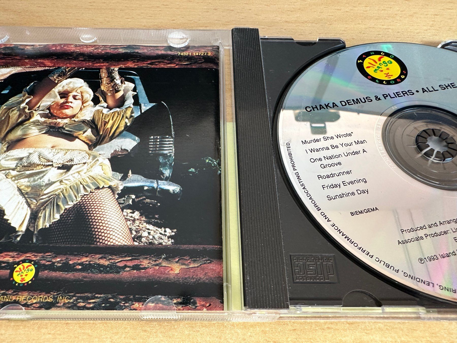 CD: Chaka Demus & Pliers – All She Wrote – Usato da Rikon im Tösstal venduto da Alpenmutz 2