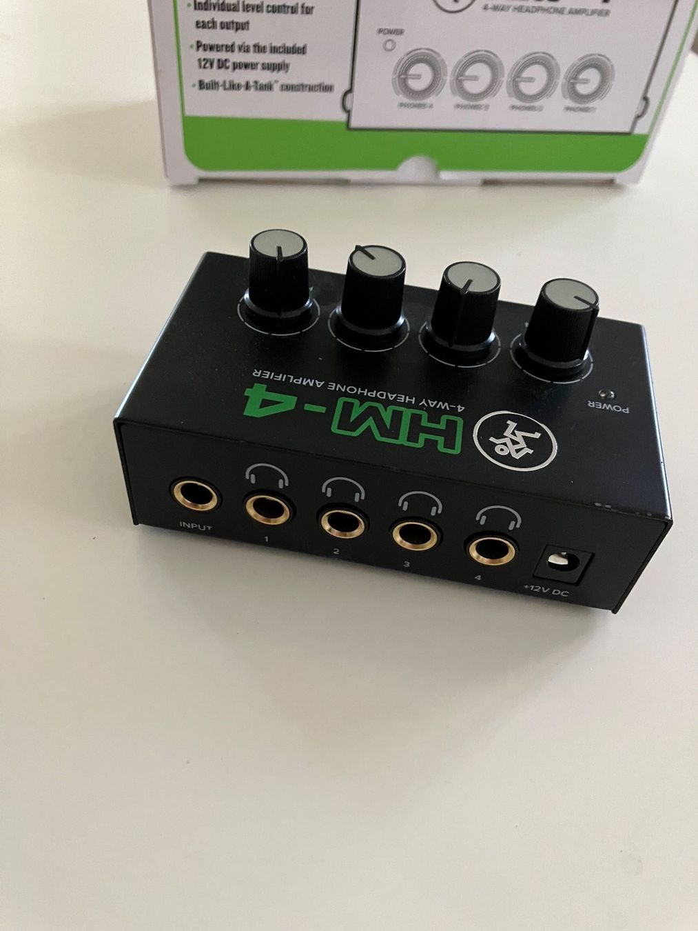 Mackie Console di mixaggio: Mackie HM4 Kopfhörerverteiler – Usato da Eiken venduto da Vivaldi01 1