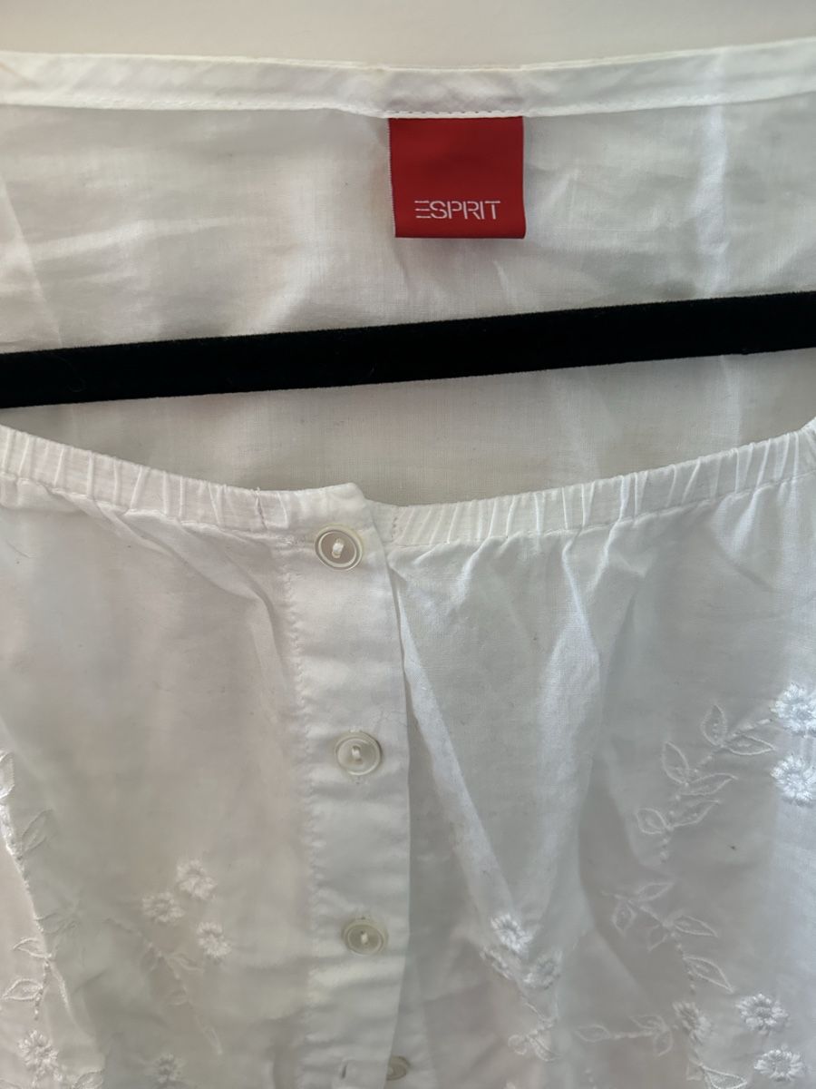 Esprit Camicette: ESPRIT Bluse mit Stickereien, Gr. S – Usato da Bern venduto da Maria003 1
