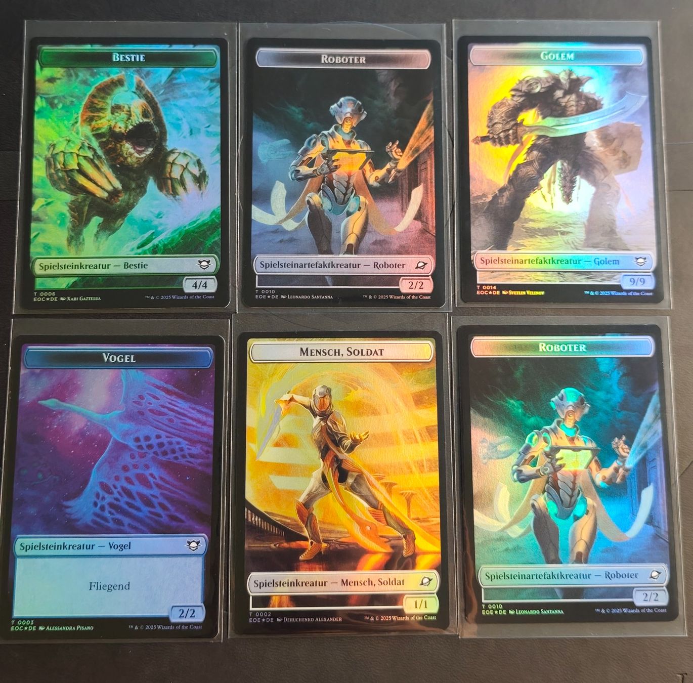 Magic The Gathering Carte collezionabili: Token Set 6 Stk. EOE MTG Foil – Nuovo (secondo la descrizione) da Bubikon venduto da el-ectronico 3
