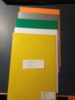 5x A4 farbige Magnetfolien