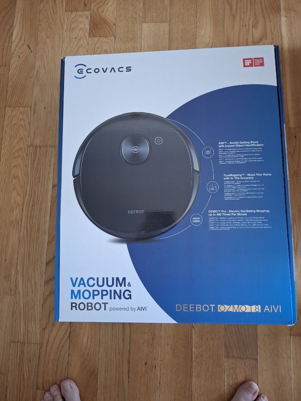 Ecovacs Aspirapolveri & Accessori: Ecovacs Deebot Ozmo T8 AIVI Staubsauger robot – Usato da Schlieren venduto da car_w57d