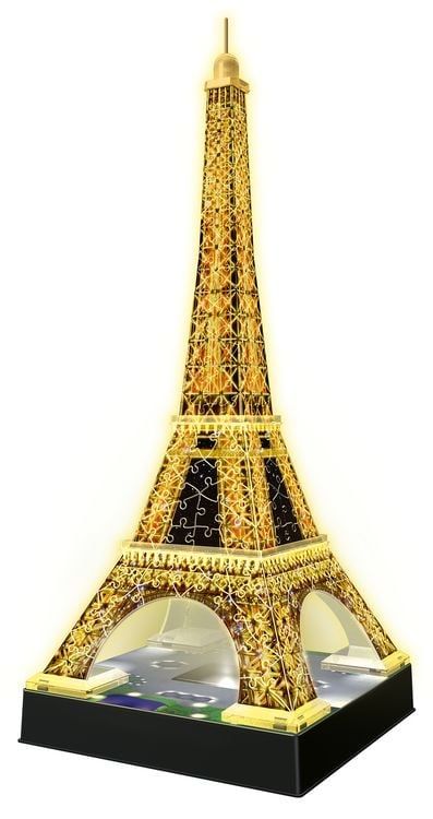 Ravensburger Puzzle: Ravensburger 3D Puzzle Eiffelturm mit LED-Beleuchtung – Usato da Zuchwil venduto da simge_1907 1