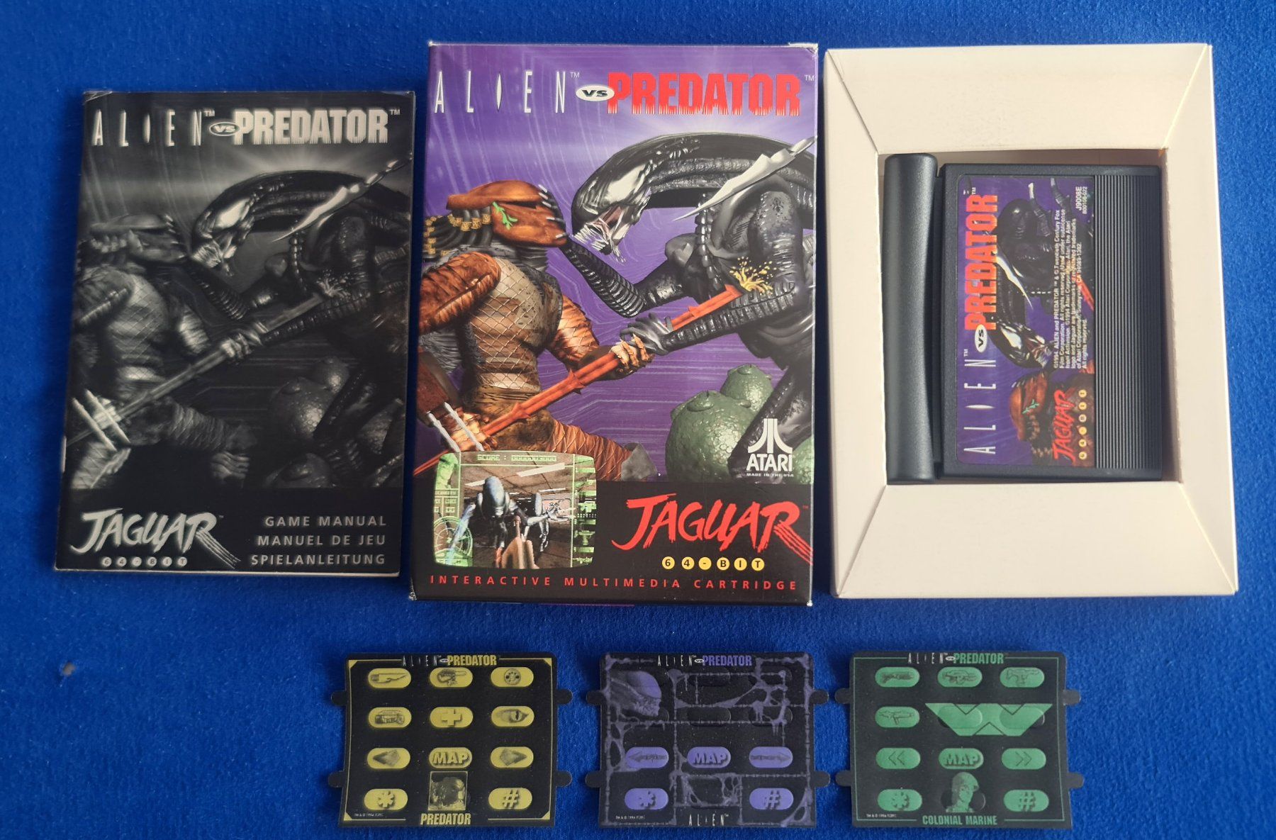 Atari Spiele: Alien vs Predator (selten) - Atari Jaguar – Gebraucht aus Autigny von  5