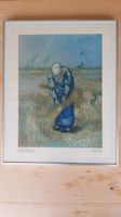 Vincent Van Gogh - Kornbinderin, Gerahmtes Bild
