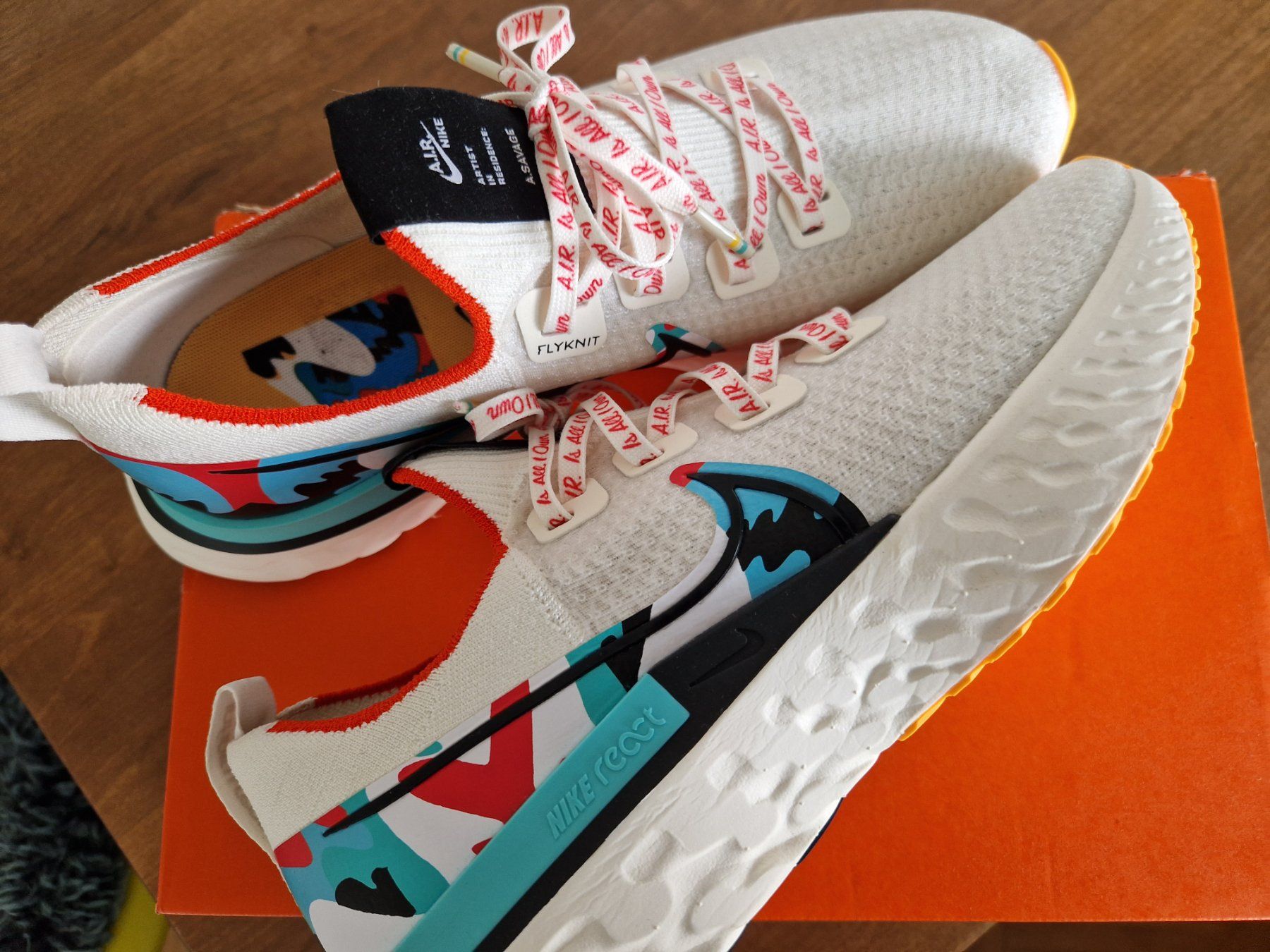 Nike Scarpe da uomo: Nike React Infinity A.I.R - A. Savage / Limited und selten! – Nuovo e nell'imballaggio originale da Zug venduto da g_raw 1