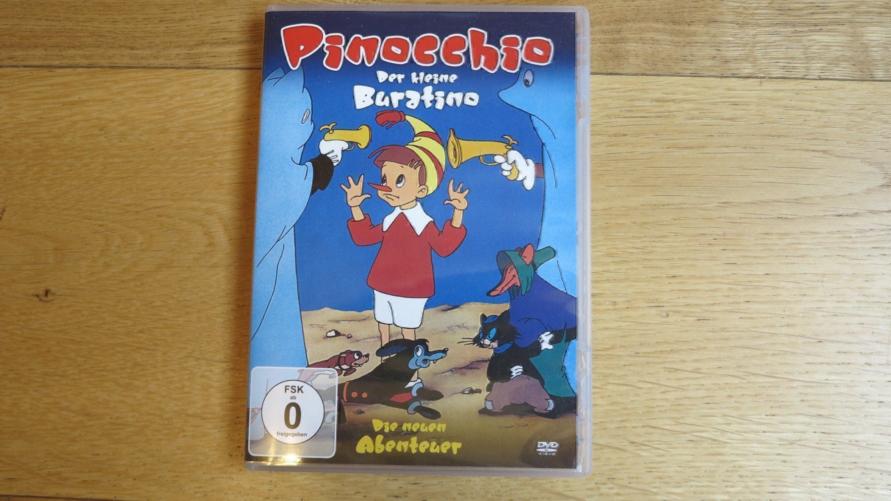 Tutti i DVDs: Pinocchio - Der kleine Buratino – Usato da Bettmeralp venduto da stermei