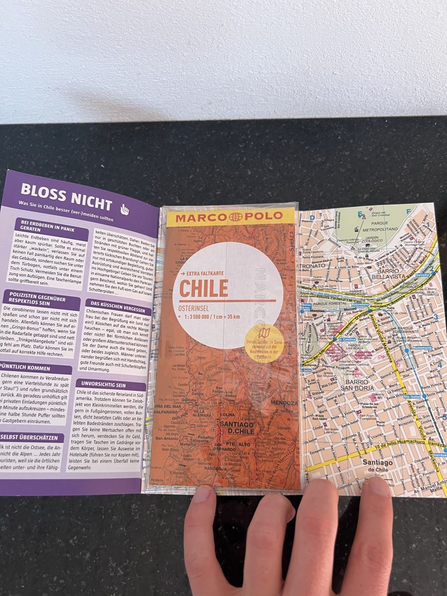 Libri: Reiseführer Chile, Marco Polo – Usato da Schongau venduto da Retro_Shop 2