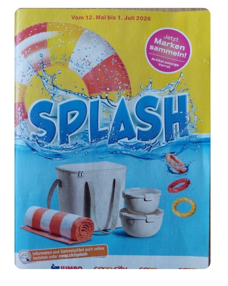 Coop Sammelmarken & -punkte: Splash Coop 2 volle Karten – Neu (gemäss Beschreibung) aus Unterägeri von Meikelbein