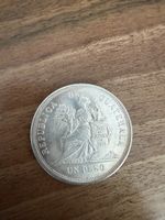 Münze Guatemala 1 Peso 1894 