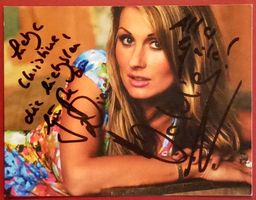 Natalie Langer Autogramm signiert Foto 10x15cm