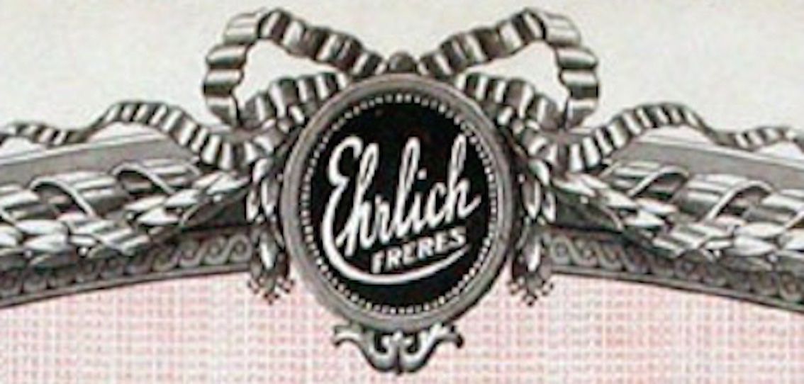 Documenti: Société des Chaussures Ehrlich Frères, Paris - 1928 – Usato da Solothurn venduto da Sgasche 1