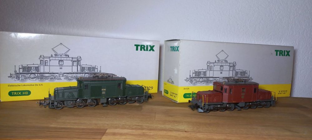 Locomotive Trix 22329 - BR De 6/6 Crocodile SBB-CFF - Époque III - Analogique
