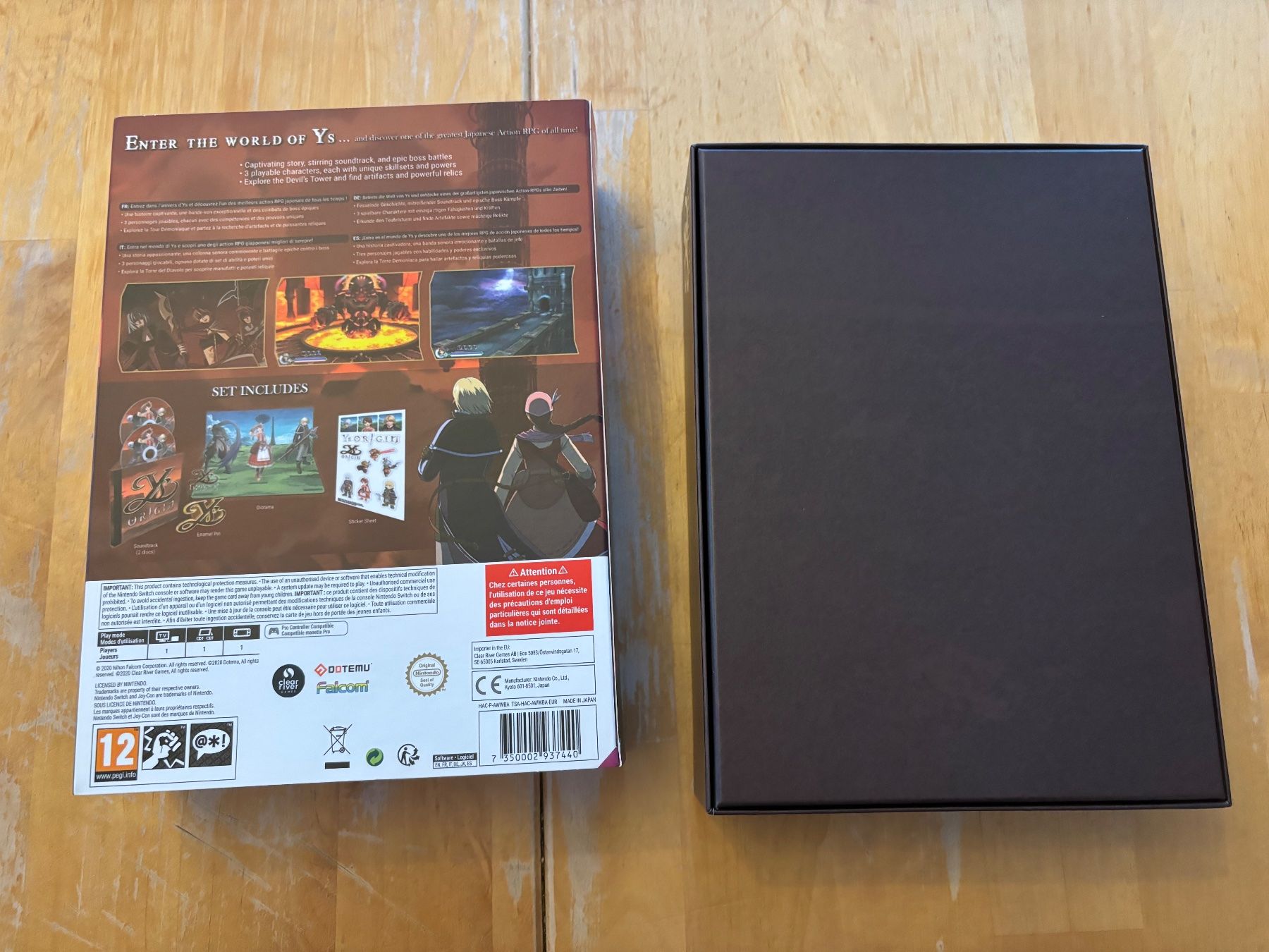 Giochi: Y's Origin Collector's Edition (NEU) – Nuovo e nell'imballaggio originale da Frenkendorf venduto da gelbeZinnie 1