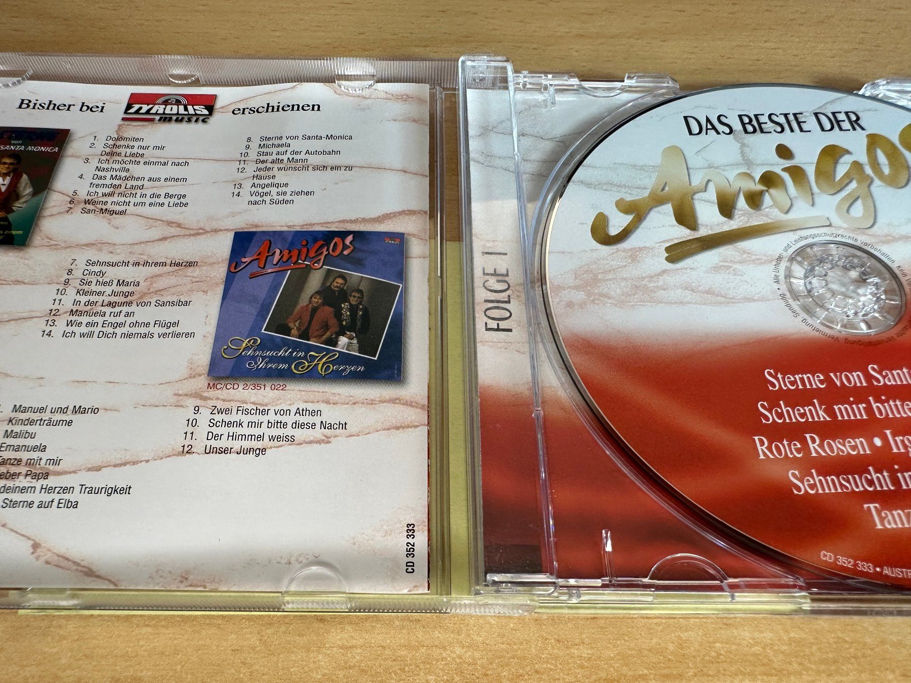 CDs: Amigos – Das Beste Der Amigos – Gebraucht aus Rikon im Tösstal von Alpenmutz 2