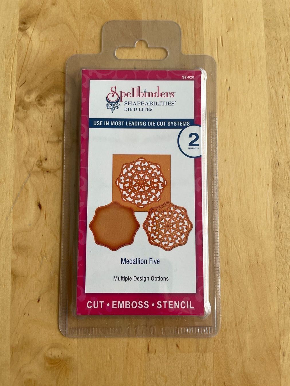 Sciablone: Spellbinders Präge- und Stanzschablone – Nuovo e nell'imballaggio originale da Bern venduto da Zeiseli
