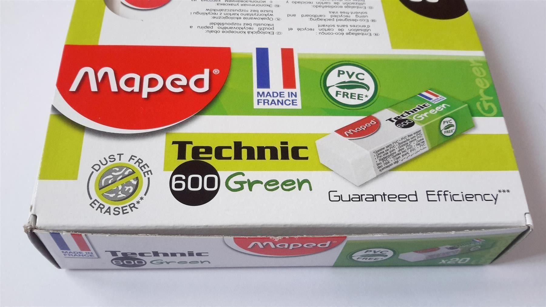 Altro in Scrittura & Disegno: Radiergummis, 20 x, Technic 600 Green – Nuovo e nell'imballaggio originale da St. Gallen venduto da cointec 3