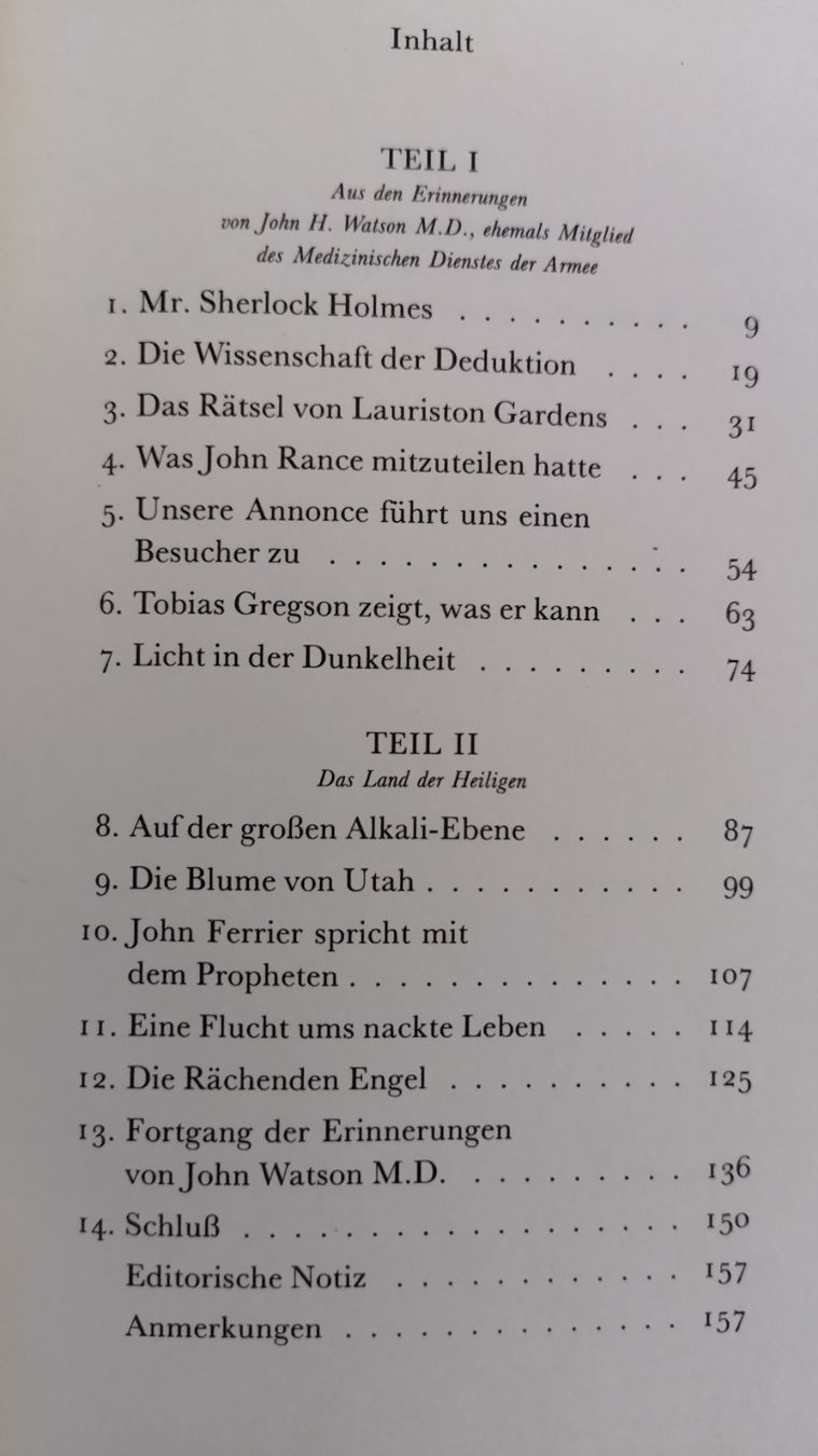 Libri: Sherlock Holmes - Eine Studie in Scharlachrot / Buch – Usato da Bellach venduto da JingleJerry 2
