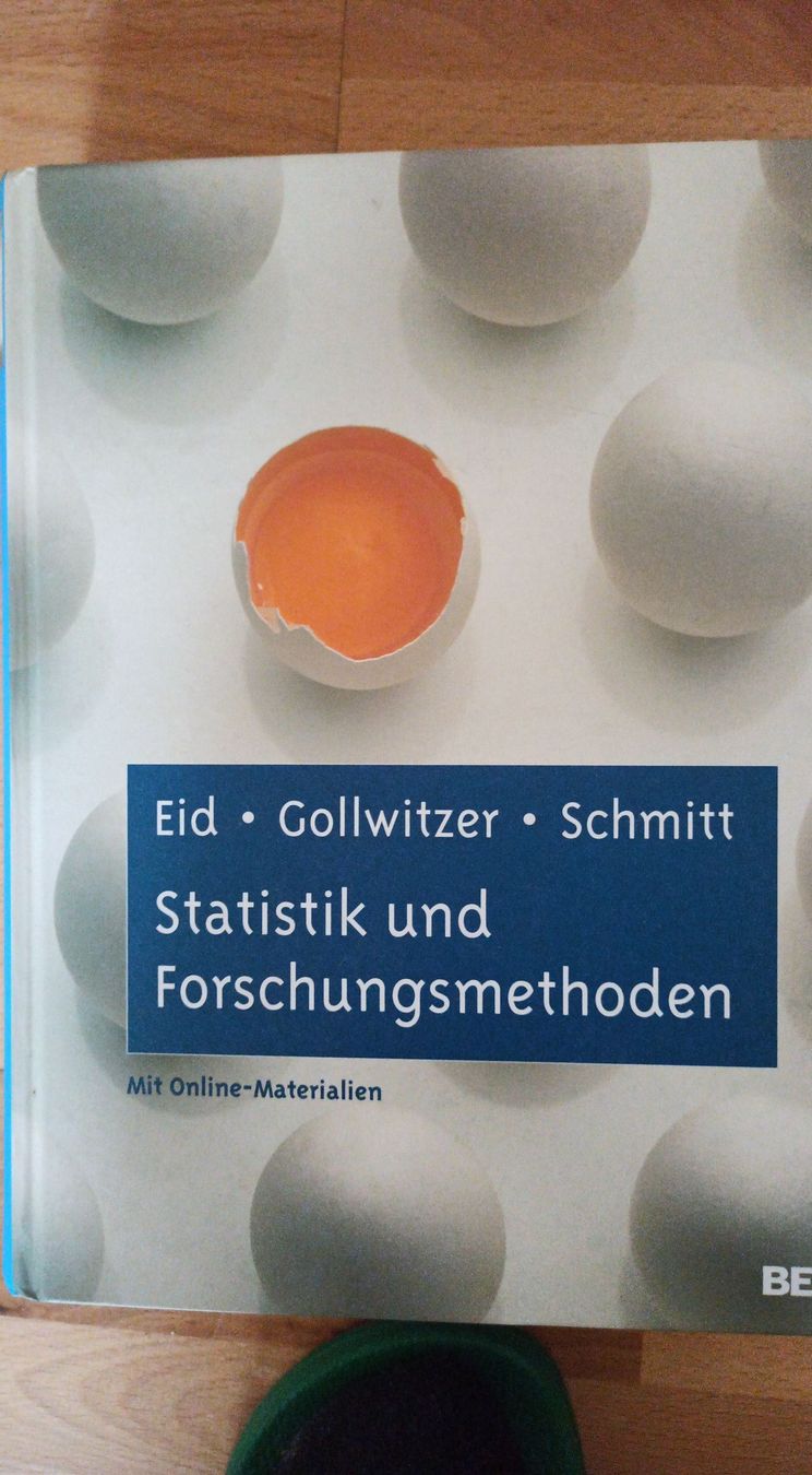 Libri: Statistik und Forschungsmethoden Buch – Nuovo (secondo la descrizione) da Bern venduto da ste_j79r