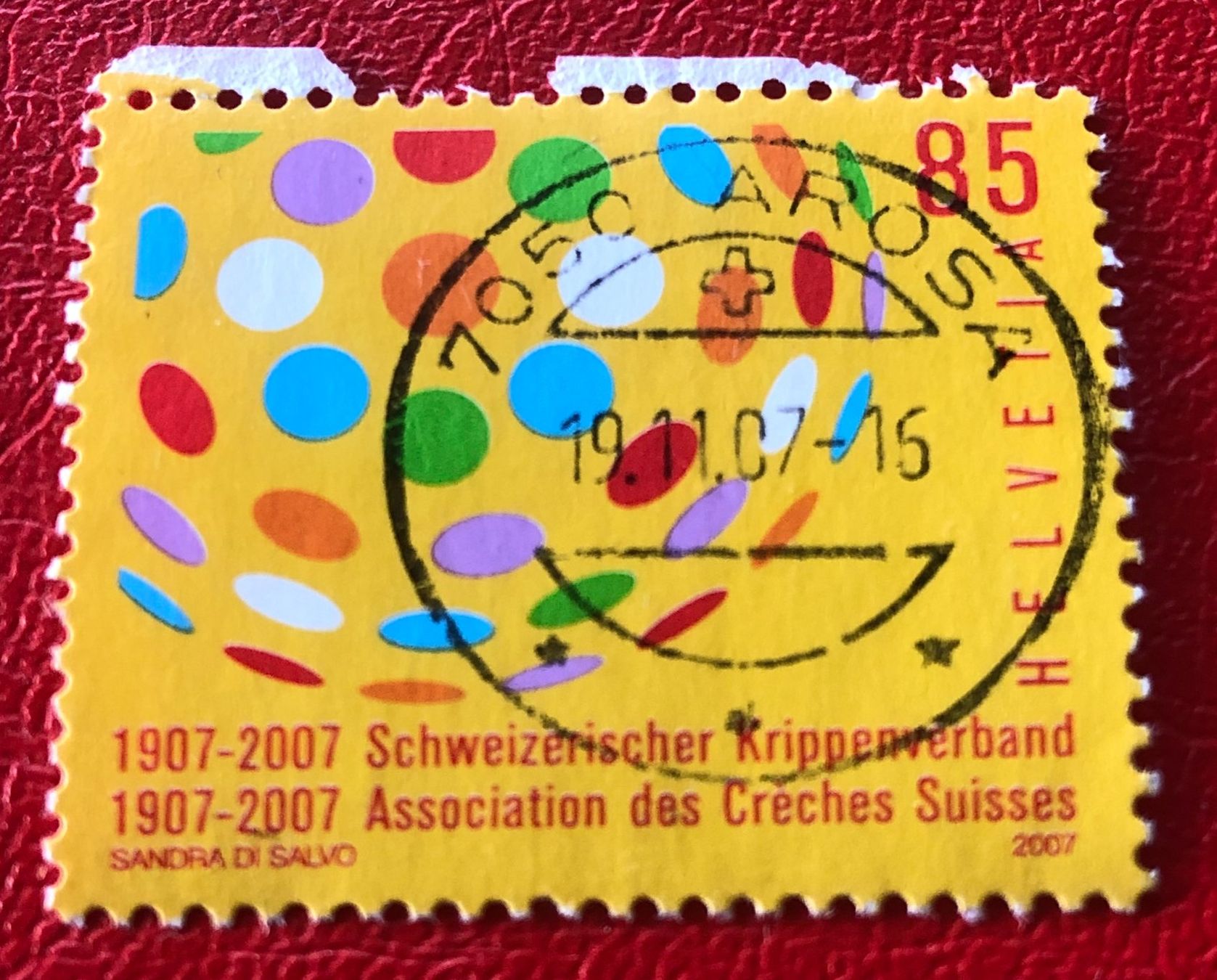 Tutti i francobolli: Nr.1235 Krippenverband GESTEMPELT   – Usato da Aarau venduto da Billa007