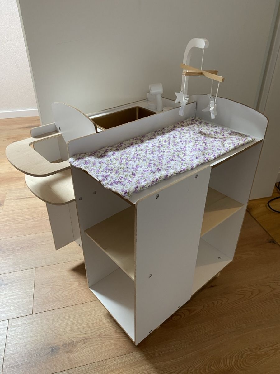 Giocattoli: Table à langer bébé - Gain de place – Usato da Grolley venduto da GM-CK
