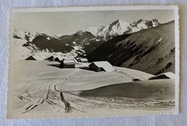 AK MILEZ SEDRUN GR, gegen Piz Muraun, Winterlandschaft