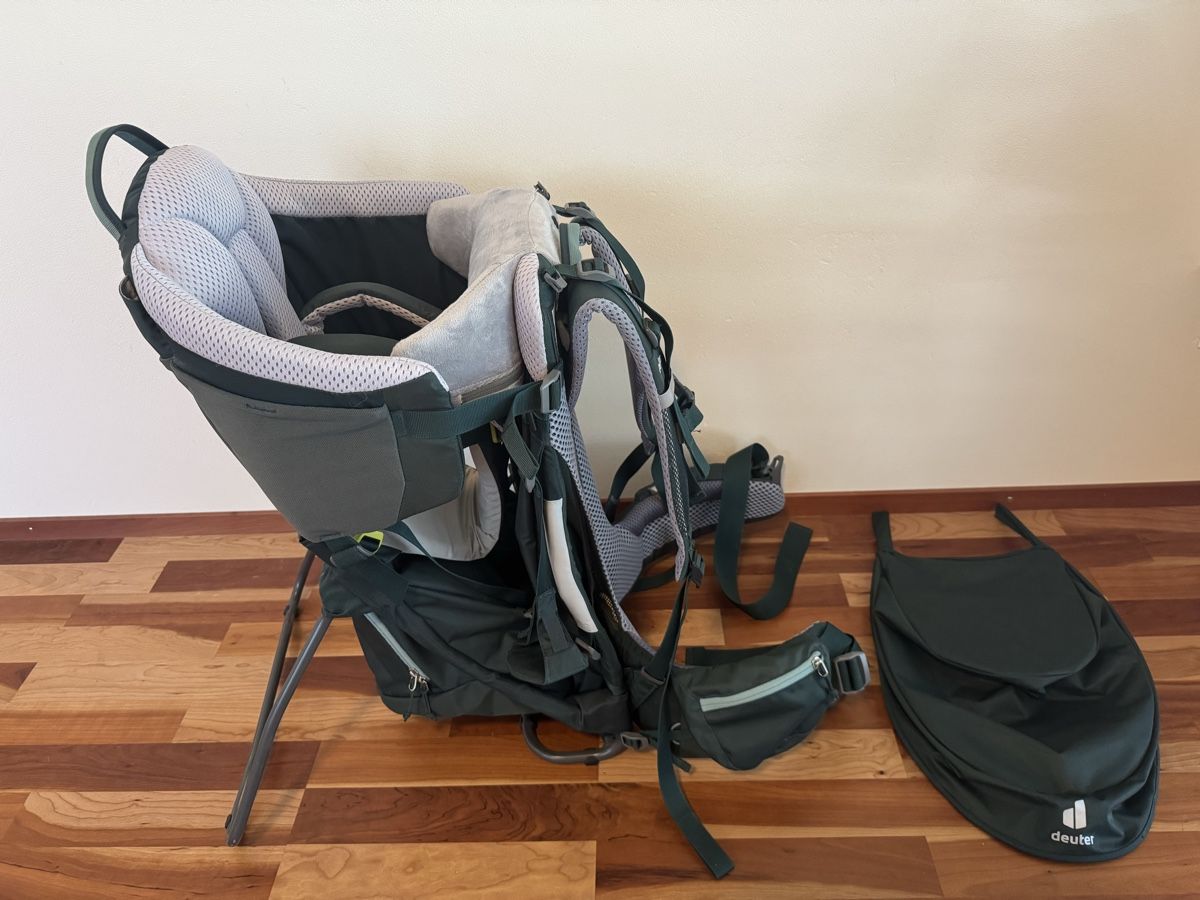 Deuter Marsupi portabebè: Deuter kid comfort 3 Wanderrucksack – Nuovo (secondo la descrizione) da Schänis venduto da flo_kaufmann 4