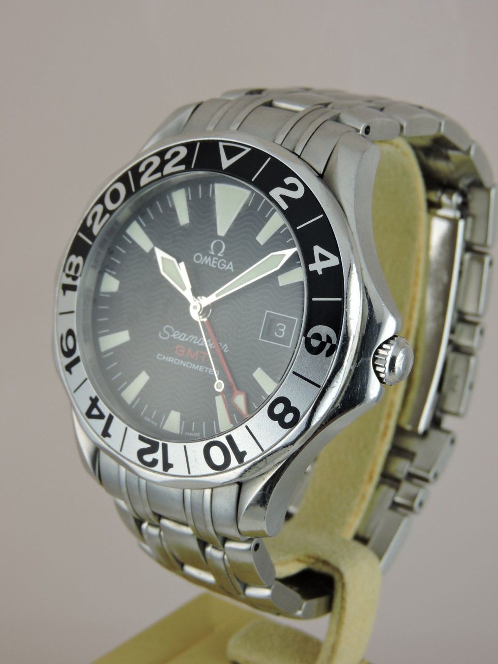 Omega Orologi: Omega Seamaster 300M GMT Chronometer - Box, EoA, Service – Usato da Bern venduto da Vintage-Oyster 1