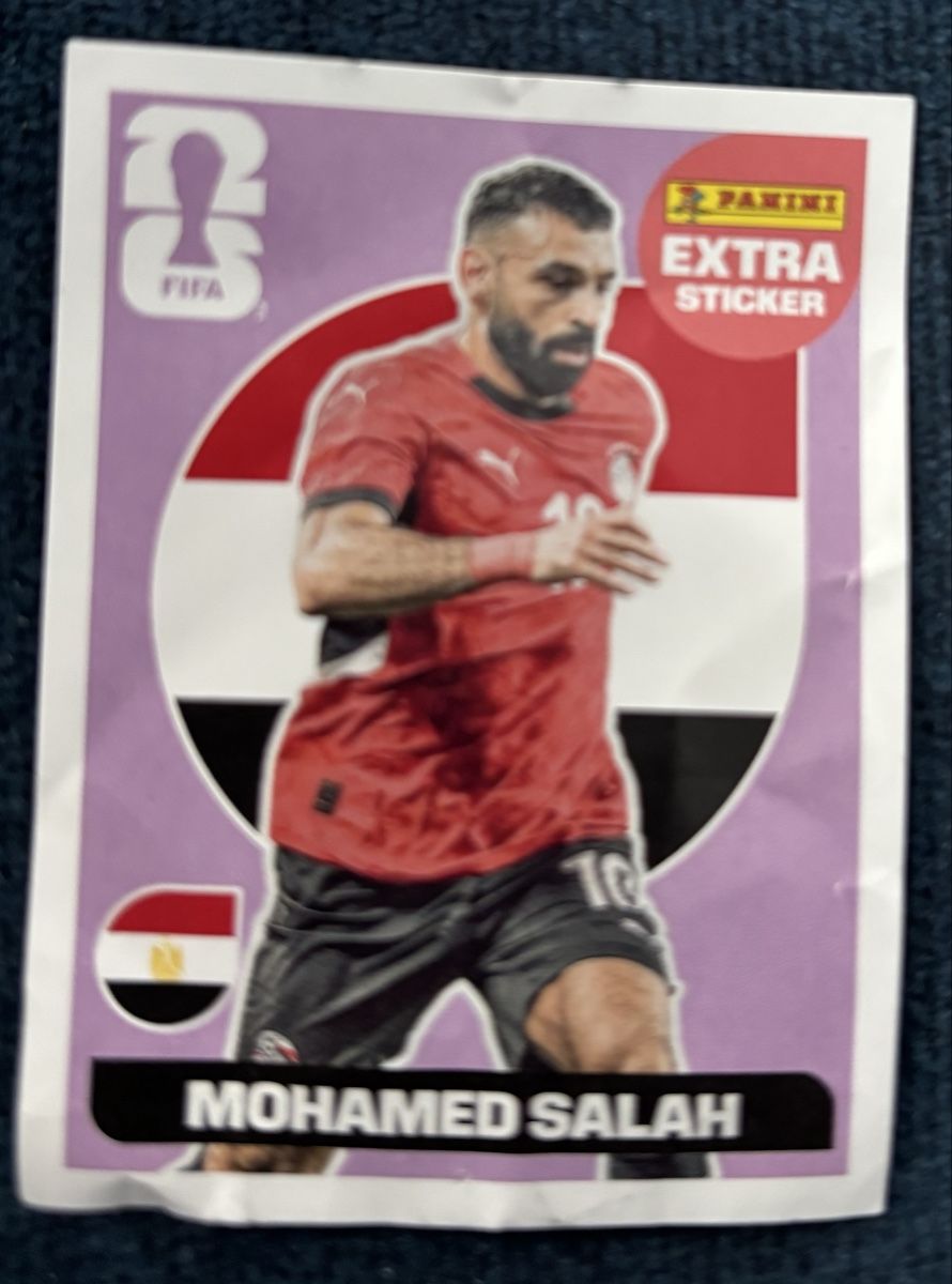 Panini Carte collezionabili: Fifa World Cup 2026Extra Sticker Mo Salah – Nuovo (secondo la descrizione) da Pfäffikon ZH venduto da Huerlimaa01