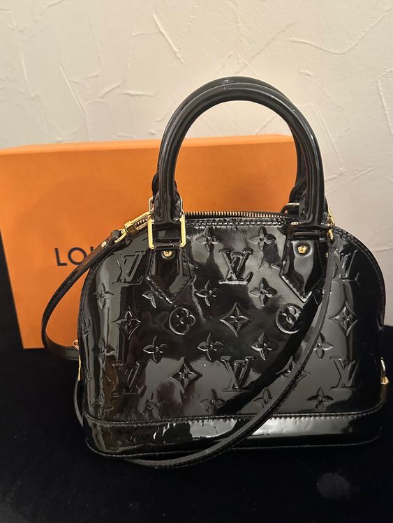 Louis Vuitton Borse da donna: Louis Vuitton Alma BB vernis noir – Usato da Jona venduto da Dincercestan