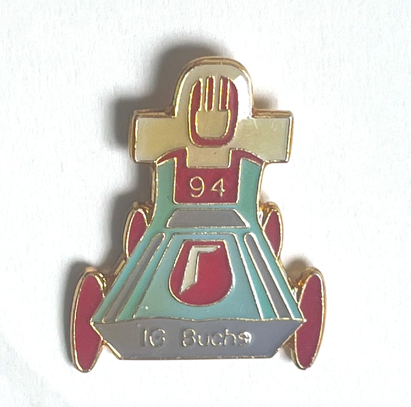 Placchette & Badge: Pin IG Buchs Seifenkiste – Usato da Kriens venduto da TSCH1