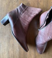 Braune Herbst-Boots, Echtleder, Gr. 37, Top Zustand!
