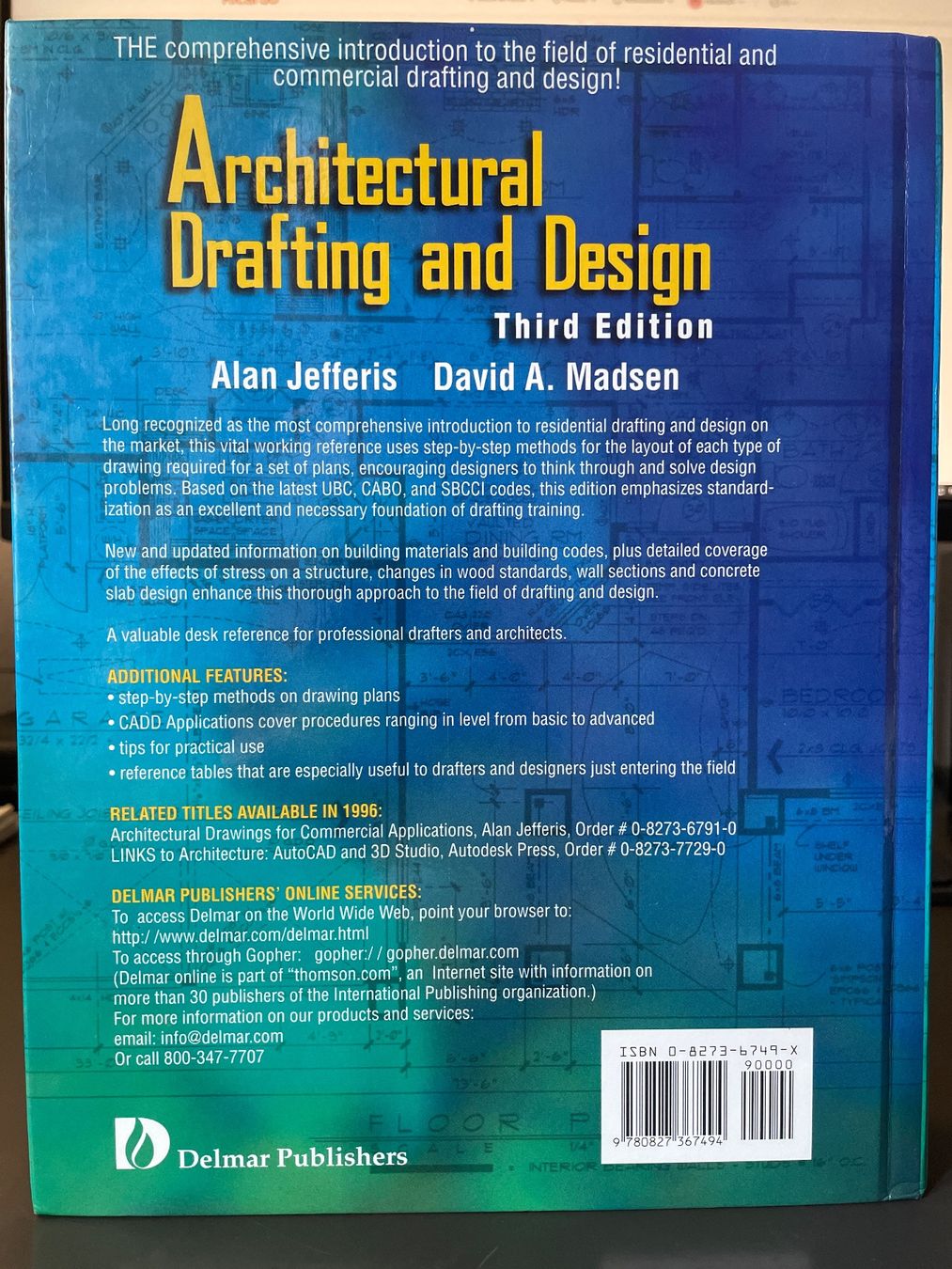 Libri: Architectural Drafting and Design (3rd Edition) – Nuovo (secondo la descrizione) da Genève venduto da Haciend4 1