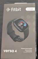 Neue Fitbit Versa 4 Fitness Smartwatch schwarz Originalverpa
