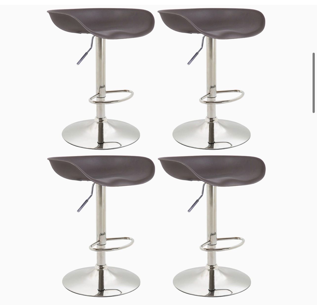 Hocker: + CLP 4er Set Barhocker Anaheim Kunststoff – Neu und originalverpackt aus Amriswil von JaJa-Express