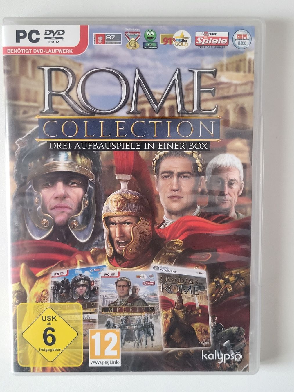 Spiele: Rome Collection, 3 Aufbauspiele in einer Box – Neu (gemäss Beschreibung) aus Embrach von Saphira_007