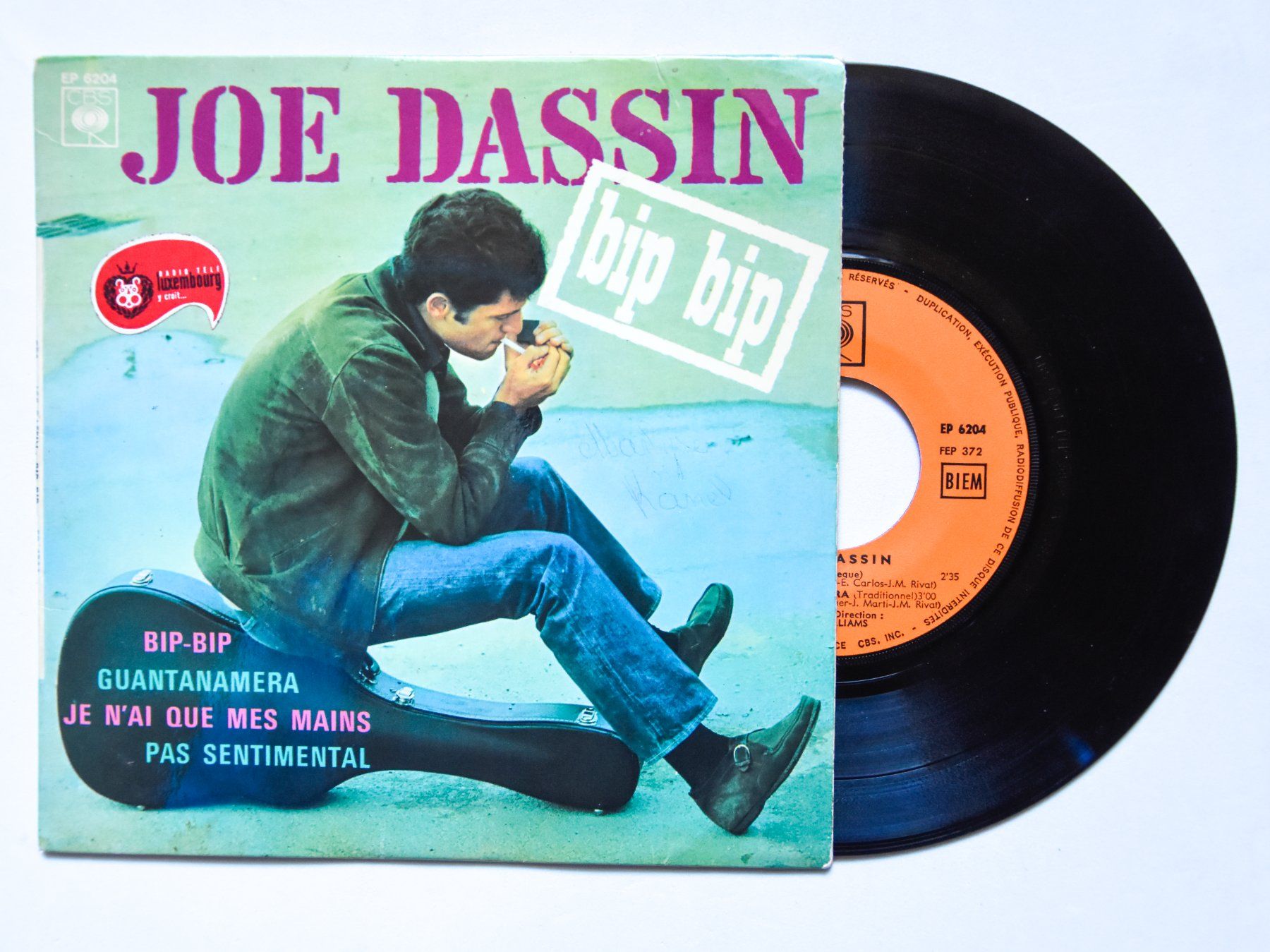 Dischi in vinile: Joe Dassin - Bip Bip (EP) – Usato da Belmont-sur-Yverdon venduto da ag97