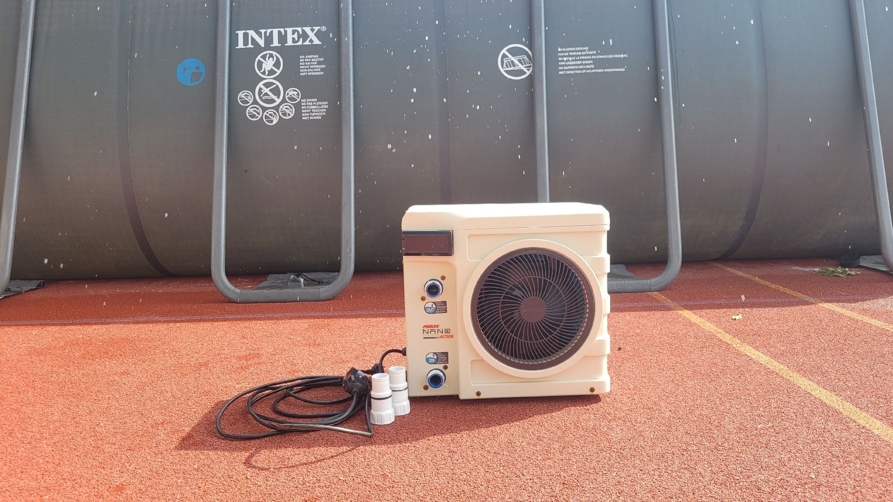 Piscine: Poolex Nano Action Poolheizung – Usato da Worb venduto da Sibille20 1