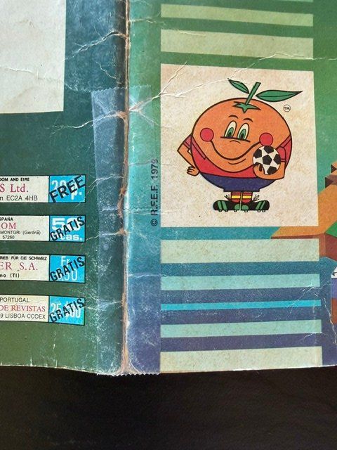 Panini Alben: ESPANA 82  es FEHLEN  5  STICKER – Gebraucht aus Arth von FOCUS2022 2