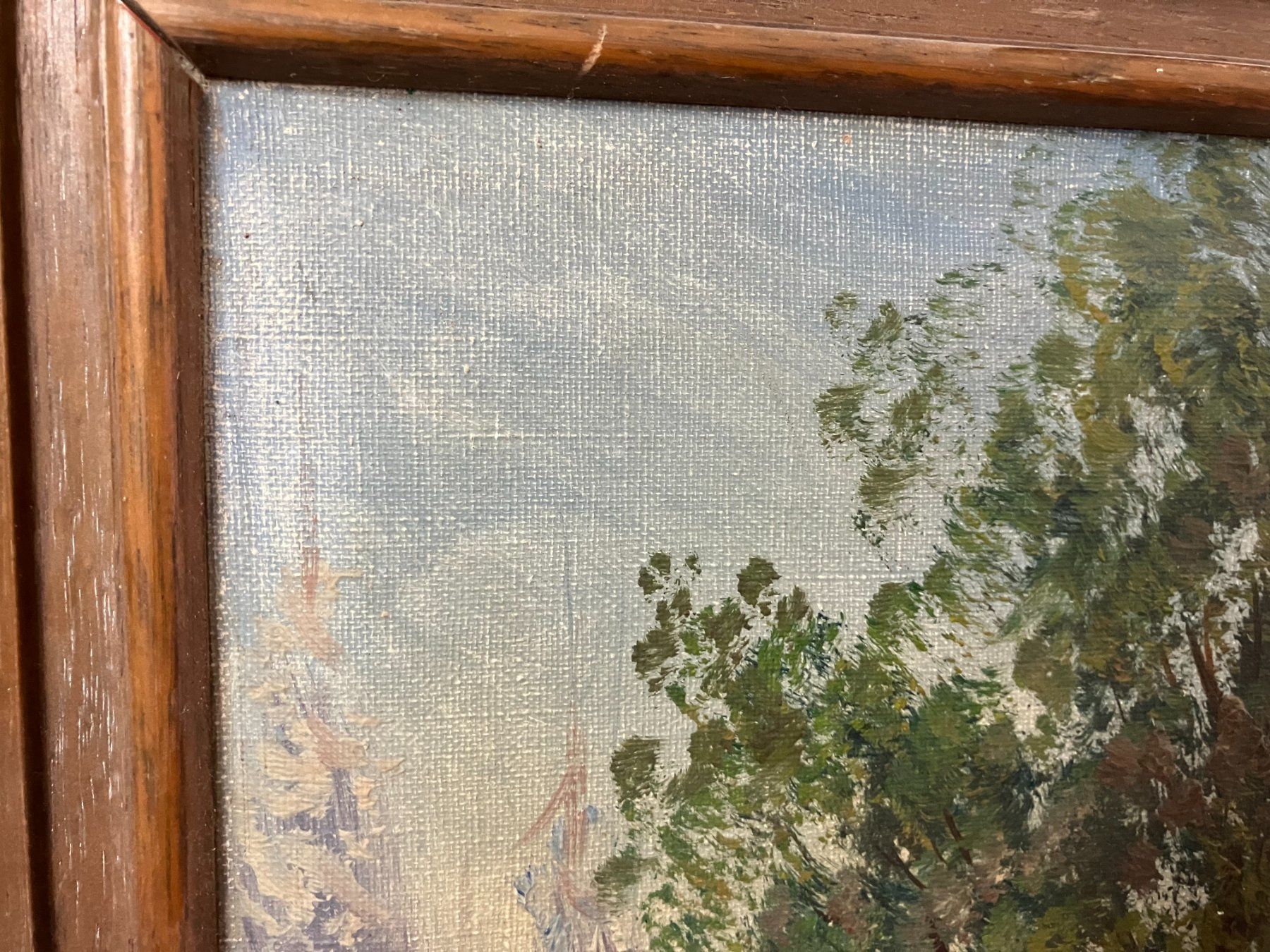 Dipinti: Landschaftsgemälde ca. 79 cm x 59 cm – Usato da ehrendingen venduto da atlan700 9